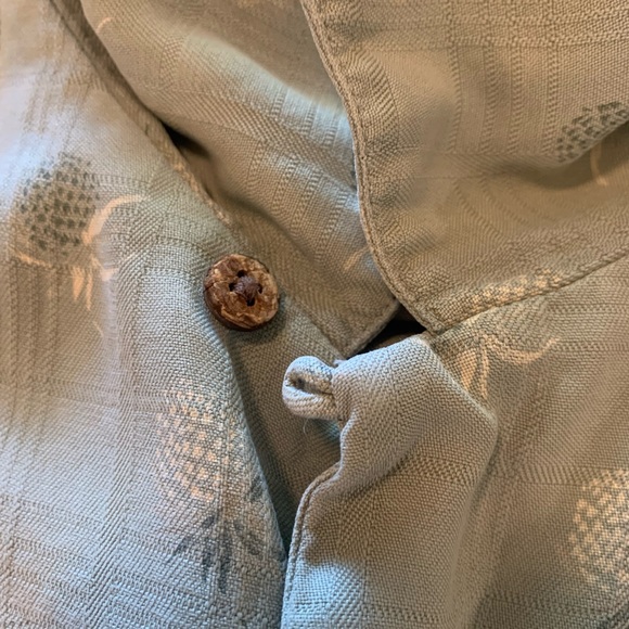Men’s Tommy Bahama Silk Button Down Shirt L - Picture 5 of 7